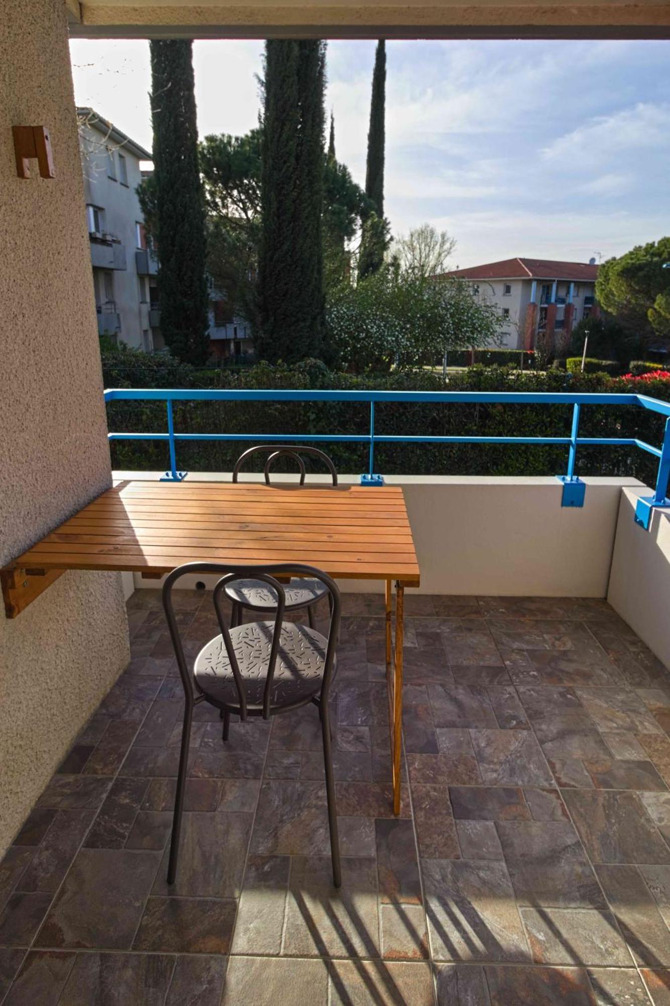 Appartement T2 Piscine Parkin Privee Colomiers Exterior foto